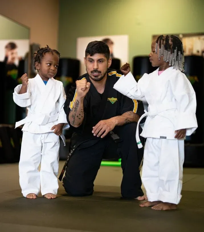 Tiny Champions at Premier Martial Arts Riverton